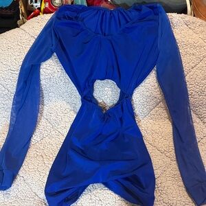 Elegant Blue Women's Top